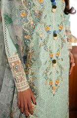 Astoria By Mushq Unstitched  Festive Lawn Embroidered 3 Piece Suit - MQHMAFL-06-Elif- Summer Collection