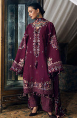 Kot Radha Kishan - Into The South By Hussain Rehar Unstitched Karandi  3 Piece Suit- HRKRKRDW- Juhi - Winter Collection