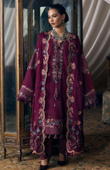 Kot Radha Kishan - Into The South By Hussain Rehar Unstitched Karandi  3 Piece Suit- HRKRKRDW- Juhi - Winter Collection