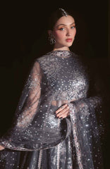 Elaya  by Nureh Unstitched Embroidred Chiffon 3 Piece Suits  - NRELYF-90- Formal Collection