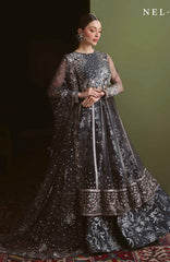 Elaya  by Nureh Unstitched Embroidred Chiffon 3 Piece Suits  - NRELYF-90- Formal Collection