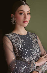 Elaya  by Nureh Unstitched Embroidred Chiffon 3 Piece Suits  - NRELYF-90- Formal Collection
