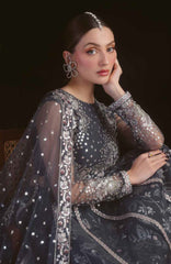 Elaya  by Nureh Unstitched Embroidred Chiffon 3 Piece Suits  - NRELYF-90- Formal Collection