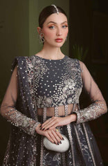 Elaya  by Nureh Unstitched Embroidred Chiffon 3 Piece Suits  - NRELYF-90- Formal Collection