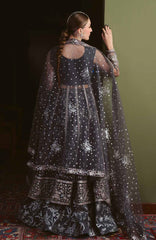 Elaya  by Nureh Unstitched Embroidred Chiffon 3 Piece Suits  - NRELYF-90- Formal Collection
