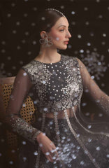 Elaya  by Nureh Unstitched Embroidred Chiffon 3 Piece Suits  - NRELYF-90- Formal Collection