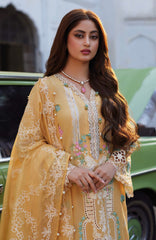 Premium Eid Edit By Elaf Embroidered Suit Unstitched 3 Piece ELFED24L2B  Summer Collection
