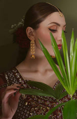 Elaya  by Nureh Unstitched Embroidred Chiffon 3 Piece Suits  - NRELYF-92- Formal Collection