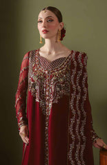 Elaya  by Nureh Unstitched Embroidred Chiffon 3 Piece Suits  - NRELYF-92- Formal Collection