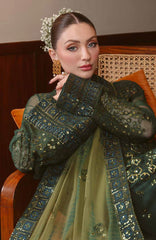 Elaya  by Nureh Unstitched Embroidred Chiffon 3 Piece Suits  - NRELYF-93- Formal Collection
