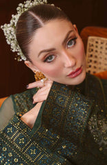 Elaya  by Nureh Unstitched Embroidred Chiffon 3 Piece Suits  - NRELYF-93- Formal Collection
