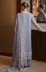 Elaya  by Nureh Unstitched Embroidred Chiffon 3 Piece Suits  - NRELYF-94- Formal Collection
