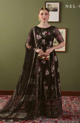 Elaya  by Nureh Unstitched Embroidred Chiffon 3 Piece Suits  - NRELYF-95- Formal Collection
