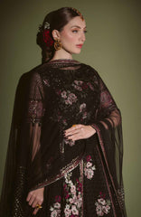 Elaya  by Nureh Unstitched Embroidred Chiffon 3 Piece Suits  - NRELYF-95- Formal Collection