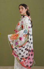 Coco  Prints Drop-One By Zara Shahjahan Unstitched Lawn Printed 3 Piece Suit - CCZSLP-9A- Elix  - Summer Collection