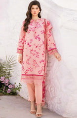 Maria B M Basic Vol-1 Printed Lawn Suits Unstitched 3 Piece - MBSV125L9A - Summer Collection