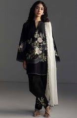 Coco Lawn By Zara Shahjahan Embroidered Lawn Suits Unstitched 3 Piece - CCLZSL9A - Evia - Summer Collection