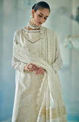 Luxury Lawn By Sobia Nazir Unstitched Lawn Embriodered 3 Piece Suit - SNLEL-9A- Summer Collection