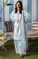 M Prints Eid II- By Maria B Unstitched Lawn Prints 3 Piece Suit  - MBMPEIDII-9A- Summer Collection