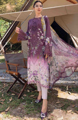 Mprints Safari Scape by Maria B Unstitched Lawn Embroidered 3 Piece Suit - MBMPSSL-9B -  Summer Collection