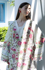 Santorini by Elaf Unstitched Lawn Printed 3 Piece Unstitched Suit - ELFSAN9B- Chantilly- Summer Collection