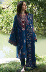 ZAHA WINTER COLLECTION'24 EMBROIDERED SUITS UNSTITCHED 3 PIECE- ZH24W15 -   WINTER COLLECTION'