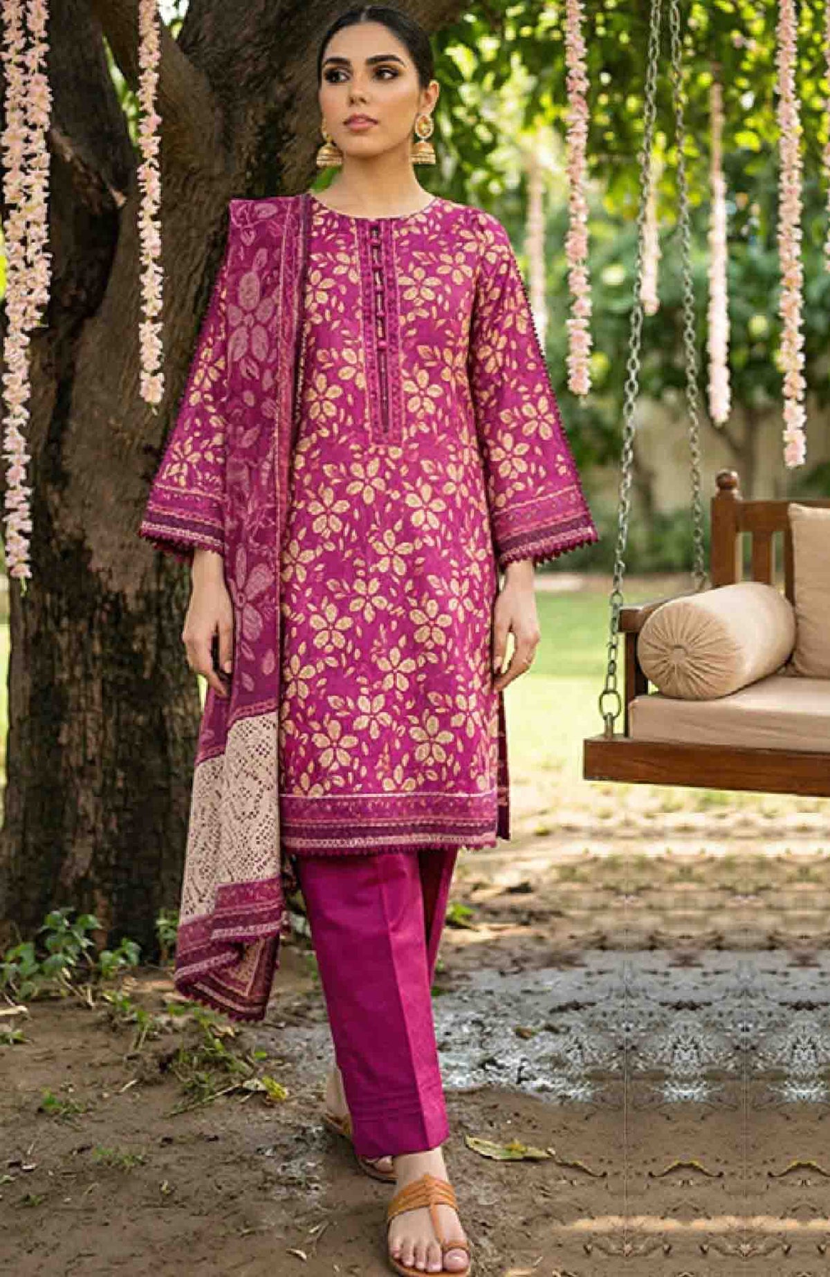 Salina Digital  by Regalia Textile Unstitched Lawn Printed 3 Piece Suit  - RGLSLDLP -09  Summer Collection