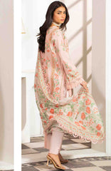 Mausummery Unstitched Lawn Printed 3 Piece Suit Vol-2 MUSV2L9 - Peony - Summer Collection