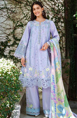 A Moi - Held By Love By Mushq Unstitched Luxury Lawn Embroidered 3 Piece Suit - MQHMAM-09- Sweet Confession -  Summer Collection