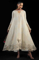 Zan By Hussain Rehar Unstitched Lawn Embroidered 3 Piece Suit -HRZANLXL-04- Sefi- Summer Collection