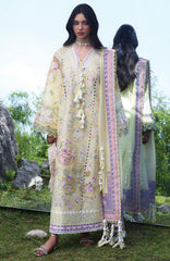 Eid Lawn By Suffuse Unstitched Lawn Embroidered 3 Piece Suit - SUFEDLXL- Telya - Summer Collection