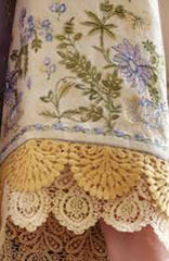 Belle Saison by Esmel Unstitched Lawn Embroidered 3 Piece Suit - ESLBLS-05-Cosette - Summer Collection