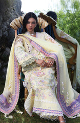 Eid Lawn By Suffuse Unstitched Lawn Embroidered 3 Piece Suit - SUFEDLXL- Telya - Summer Collection