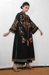 Jugnu by Hussain Rehar Unstitched Lawn Embroidered 3 Piece Suits- -JUGELXL-09- Bahri- Summer Collection