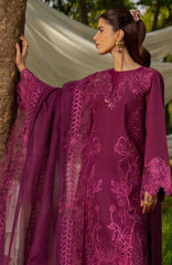 Luxury Eid By Rang Rasiya Unstitched Lawn Embroidered 3 Piece Suit  - RRLELXL-13- Zaha - Summer Collection