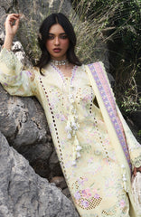 Eid Lawn By Suffuse Unstitched Lawn Embroidered 3 Piece Suit - SUFEDLXL- Telya - Summer Collection