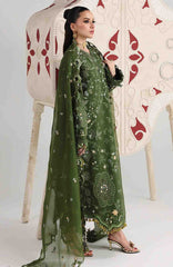 Festive Lawn By Qalamkar Unstitched Lawn Embroidered 3 Piece Suit  - QLMFSTL-09-Vesta - Summer Collection