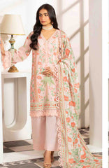 Mausummery Unstitched Lawn Printed 3 Piece Suit Vol-2 MUSV2L9 - Peony - Summer Collection