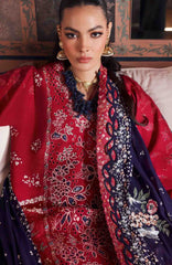 Reine Luxury By Republic Unstitched Lawn Embroidered 3 Piece Suits- RPRLXL-2B- Belle Rosse- Summer Collection