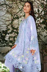 A Moi - Held By Love By Mushq Unstitched Luxury Lawn Embroidered 3 Piece Suit - MQHMAM-09- Sweet Confession -  Summer Collection