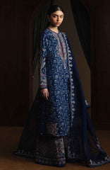 Satori By Zara Shahjahan Unstitched Lawn Embroidered 3 Piece Suit  - ZSSTL-9 -SUIYO- Summer Collection