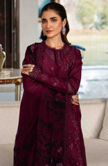 Carnation By Rang Rasiya  Unstitched  Lawn Embroidered 3 Piece Suit RRCRTL-09- Nora- Summer Collection