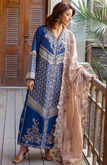 Astoria By Mushq Unstitched  Festive Lawn Embroidered 3 Piece Suit - MQHMAFL-02-Zenith-Summer Collection