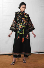 Jugnu by Hussain Rehar Unstitched Lawn Embroidered 3 Piece Suits- -JUGELXL-09- Bahri- Summer Collection