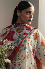Coco Prints Drop-Two By Zara Shahjahan Unstitched Lawn Printed 3 Piece Suit - CCZSDIILP-6A- Aki- Summer Collection