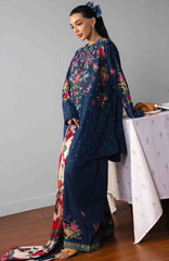 Coco Prints Drop-Two By Zara Shahjahan Unstitched Lawn Printed 3 Piece Suit - CCZSDIILP-6B- Aki- Summer Collection