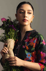 Coco Prints Drop-Two By Zara Shahjahan Unstitched Lawn Printed 3 Piece Suit - CCZSDIILP-2A- Asahi - Summer Collection