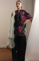 Coco Prints Drop-Two By Zara Shahjahan Unstitched Lawn Printed 3 Piece Suit - CCZSDIILP-2A- Asahi - Summer Collection