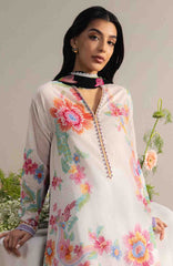 Coco Prints Drop-Two By Zara Shahjahan Unstitched Lawn Printed 3 Piece Suit - CCZSDIILP-2B- Asahi - Summer Collection