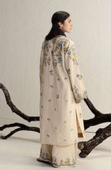 Coco  By Zara Shahjahan Unstitched Khaddar Embroidered 3 Piece Suit - CCZSKRDW-9B- ASMANI- Winter Collection